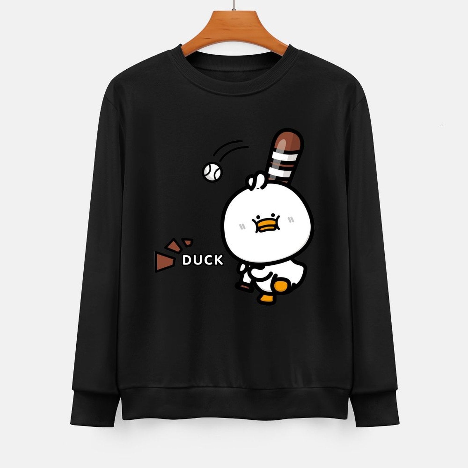 Front Patterned Long Sleeve TopLifestyle SoftTouch